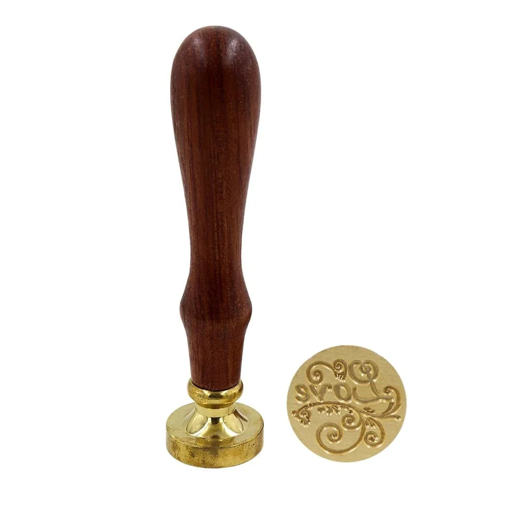 Ravrai Craft - Mumbai Branch WOODEN STAMP SEALING WAX STAMP LOVE