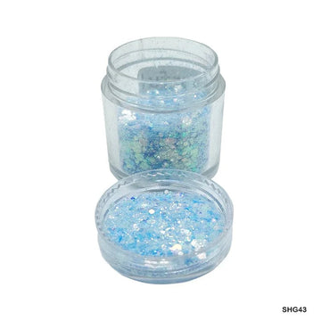 MG Traders 1 Resin Art & Supplies Shg43 Shimmer Glitter C Blue