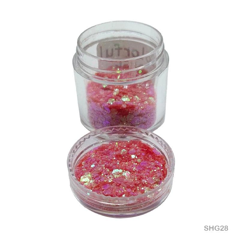 MG Traders 1 Resin Art & Supplies Shg28 Shimmer Glitter C Pink