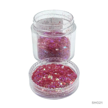 MG Traders 1 Resin Art & Supplies Shg21 Shimmer Glitter F Bright Red