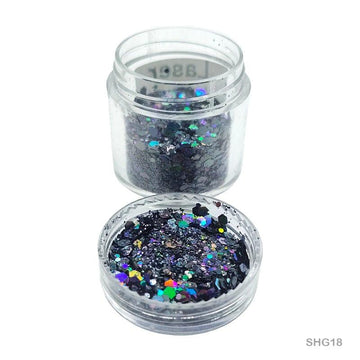 MG Traders 1 Resin Art & Supplies Shg18 Shimmer Glitter Laser Brown