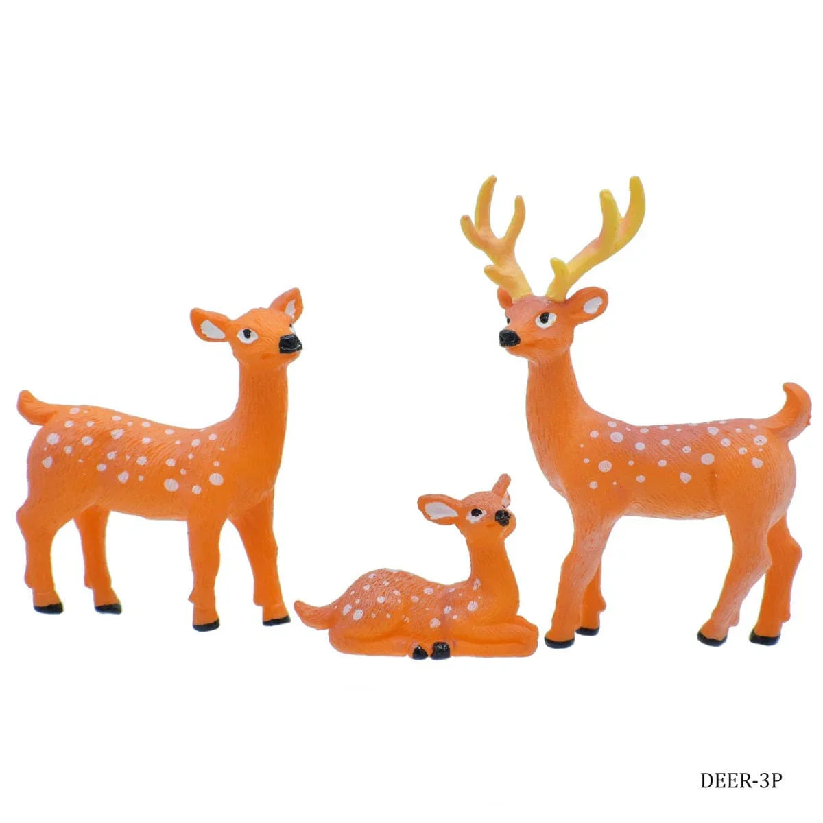 jags-mumbai Miniature Shop Model Accessories Deer 3Pcs (C0445-1/2/3) DEER-3P Online - Best Price