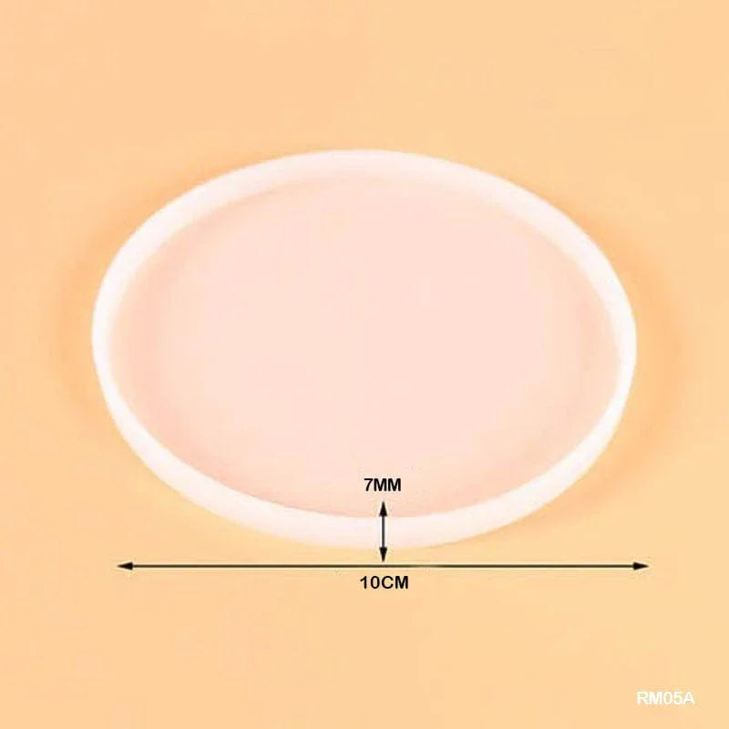 MG Traders 1 Resin Art & Supplies Rm05A Silicon Mold (10X0.6Cm)