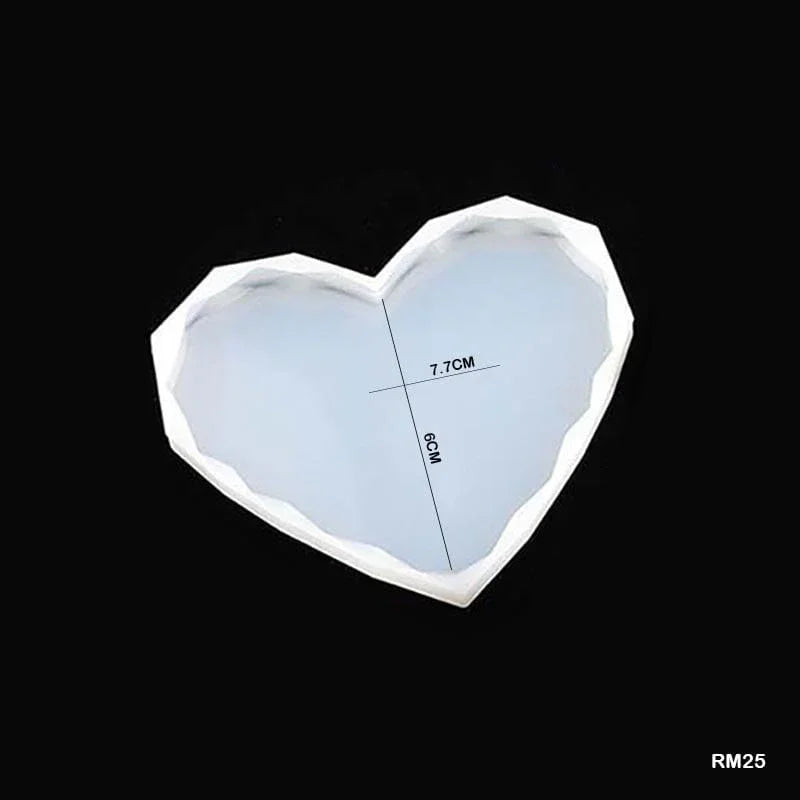 MG Traders Resin Art & Supplies Rm25 Silicon Mold (7.7 X 6Cm)