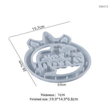 MG Traders Mould Rm473 Silicon Mould (20.7 X 15.7 X 1Cm)