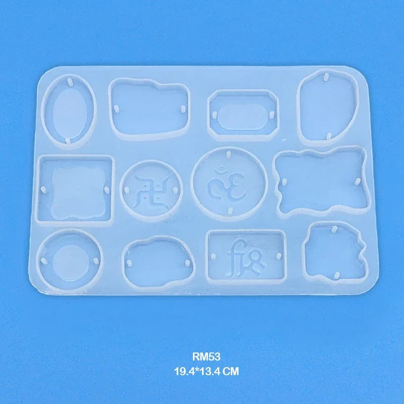 MG Traders Mould Rm53 Silicone Mold 19.4*13.4 Cm