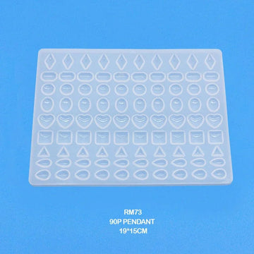 MG Traders Pendant Rm73 Silicone Mold 90P Pendant 19*15Cm