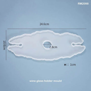 MG Traders Mould Rm2098 Silicone Mould (24.6X10.6Cm)