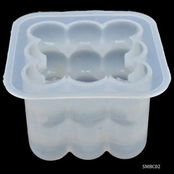 jags-mumbai Mould Silicone Mould Bubbel Candle 9 Hole Big SMBC02