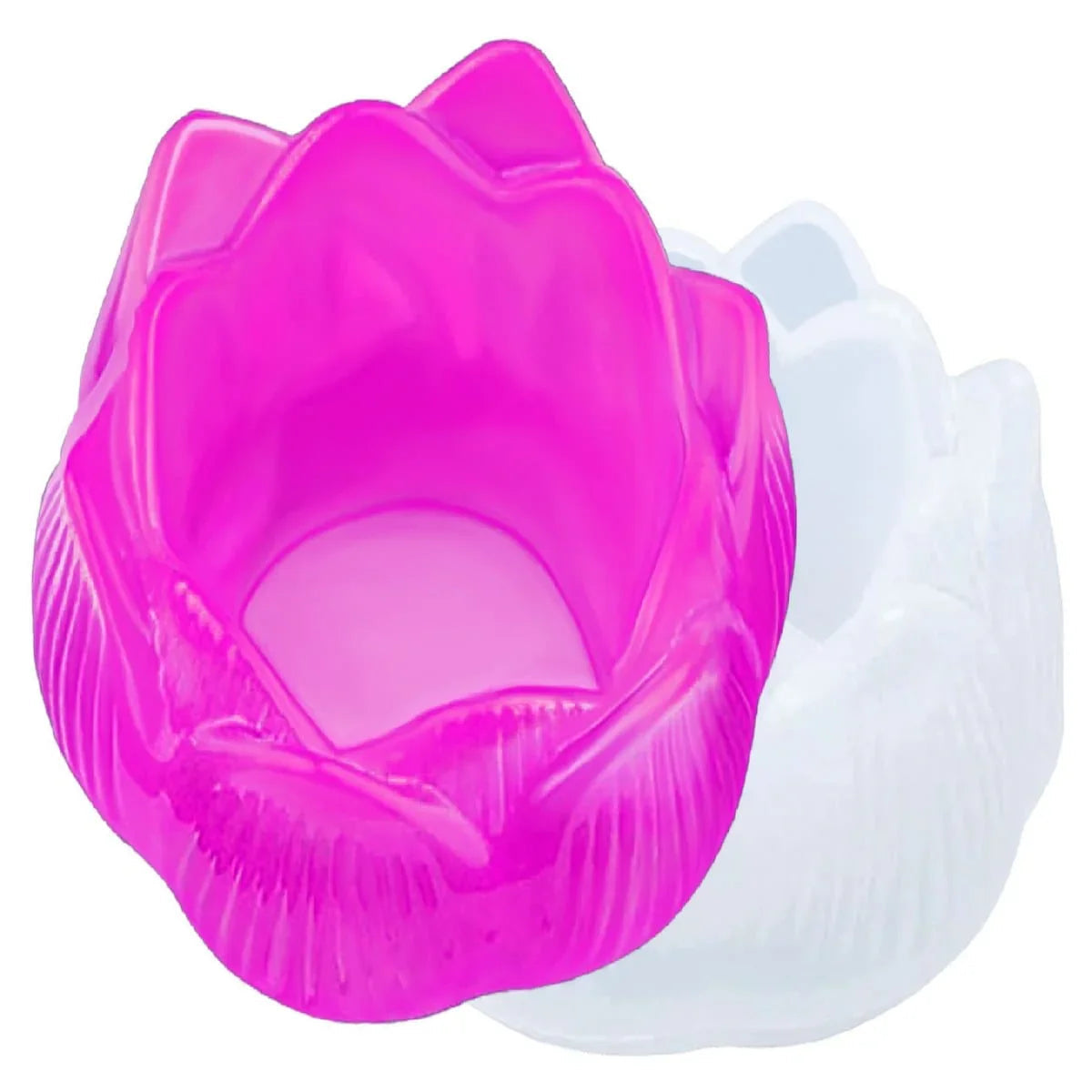 jags-mumbai Mould Silicone Mould Candle Holder Lotus SMCH03