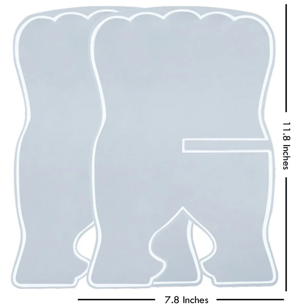 jags-mumbai Mould Silicone Mould Foldin Book Holder 11.8 Inch SMFB00