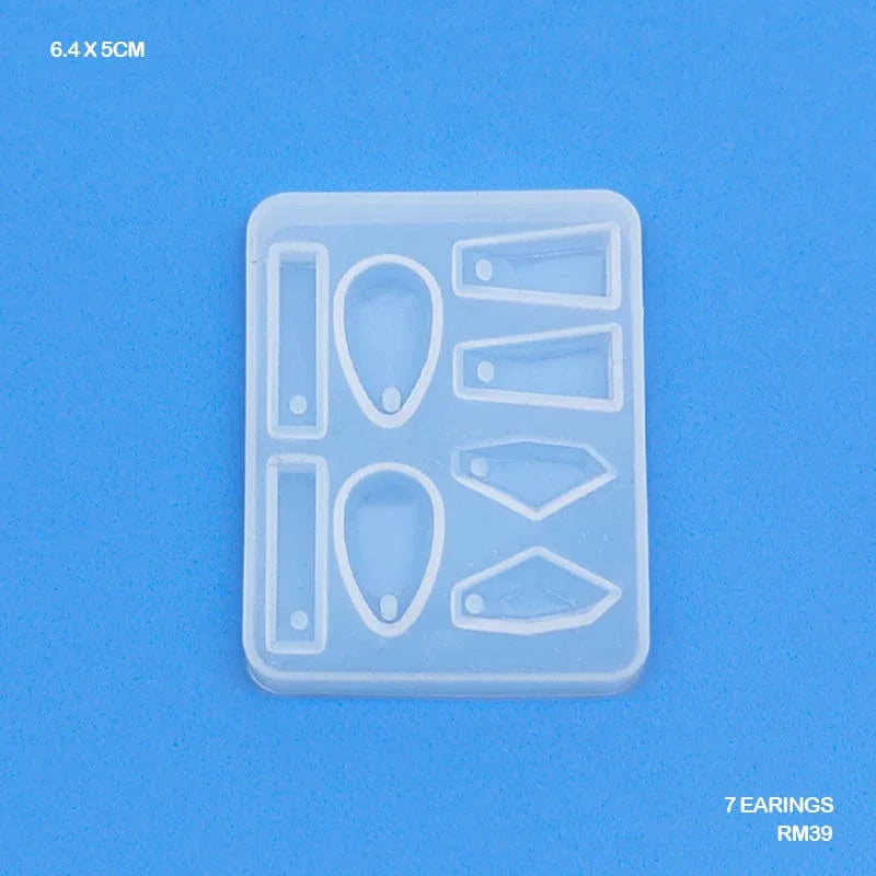 Rm39 Silicone Mould for Resin  (6.4 X 5Cm)