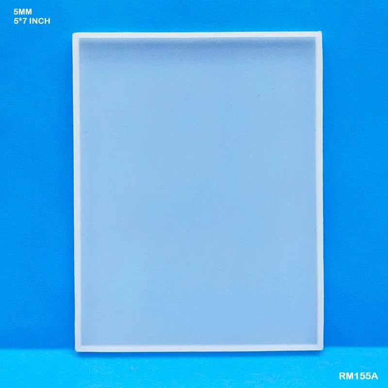 Rm155A Silicone Mould for Resin  Rectangle 5Mm 5*7 Inch