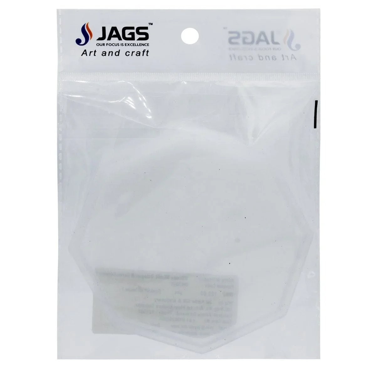 jags-mumbai Mould Silicone Mould Octagon 8 Curve Coaster SMO800