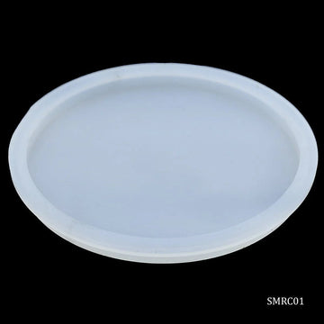 jags-mumbai Mould Silicone Mould Round Coaster 3inch 4mm Deep SMRC01
