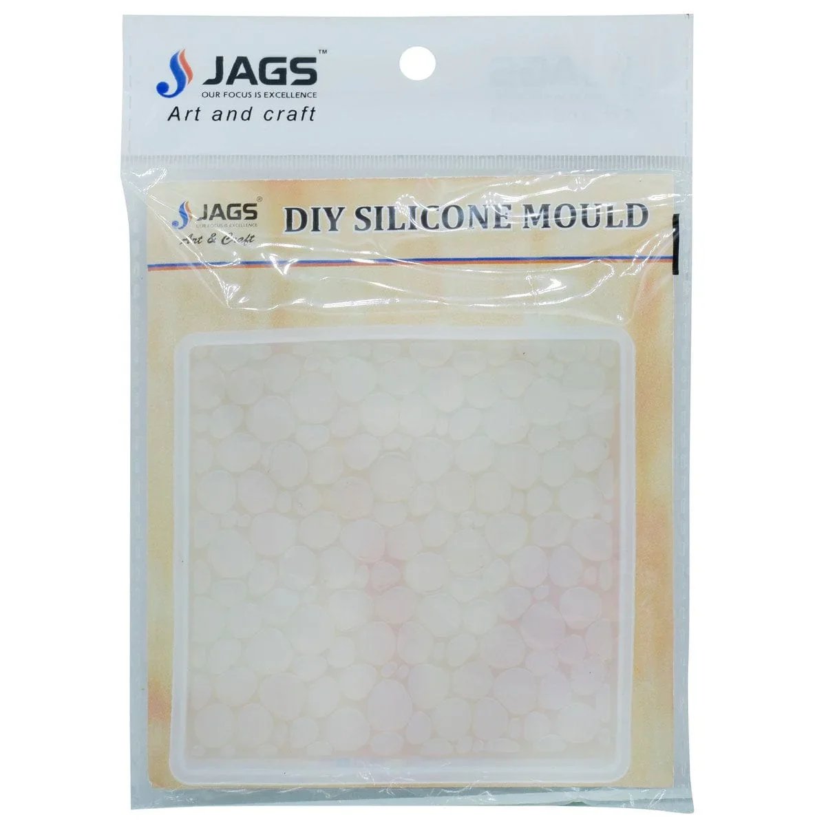 jags-mumbai Mould Silicone Mould Square Honey Comb 4X4 SMSH00