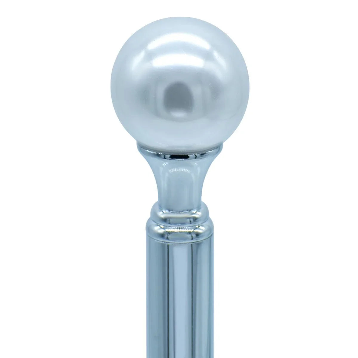 jags-mumbai Ball Pens Silver Ball Pen With Fancey Top Paerl Beads