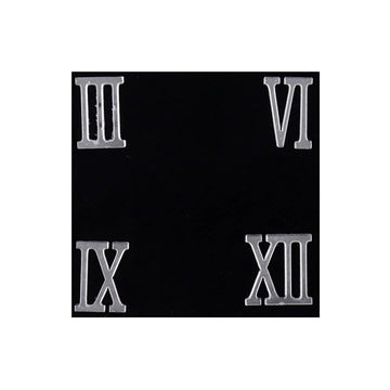 Ravrai Craft - Mumbai Branch Stencils & More SleekSlice™ Acrylic Cutting Roman Letter Silver: Precise and Stylish (10.1 inches) 4pcs