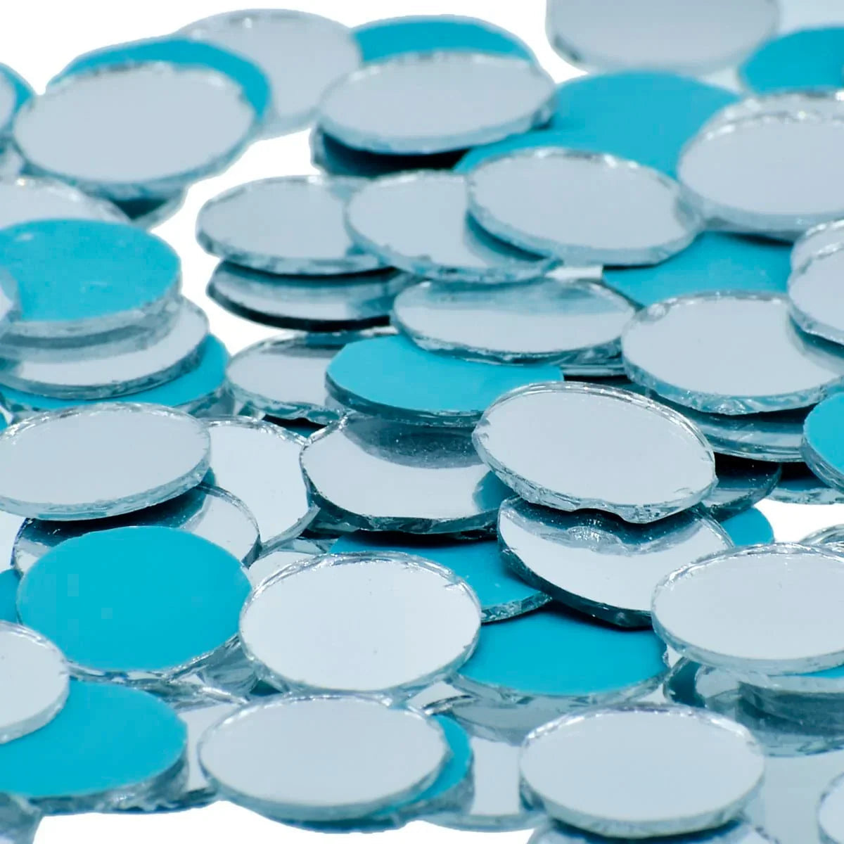 jags-mumbai Lippan Small Glass mirrors for Picchwai Craft & Lippan Craft- Approximately 25 Grams