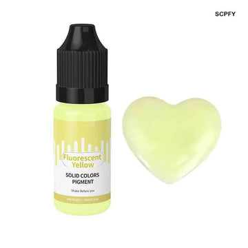 Solid Color Pigment 10Ml Fluorescent Yellow
