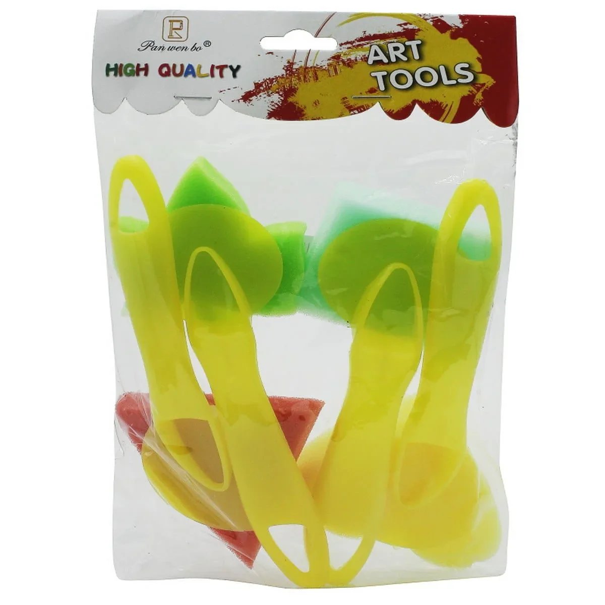 jags-mumbai Brush Sponge Brush Set 4pcs