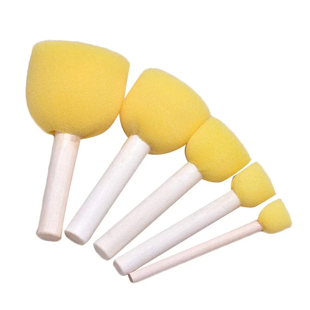 Sponge Brush Set 5pcs PWB-22