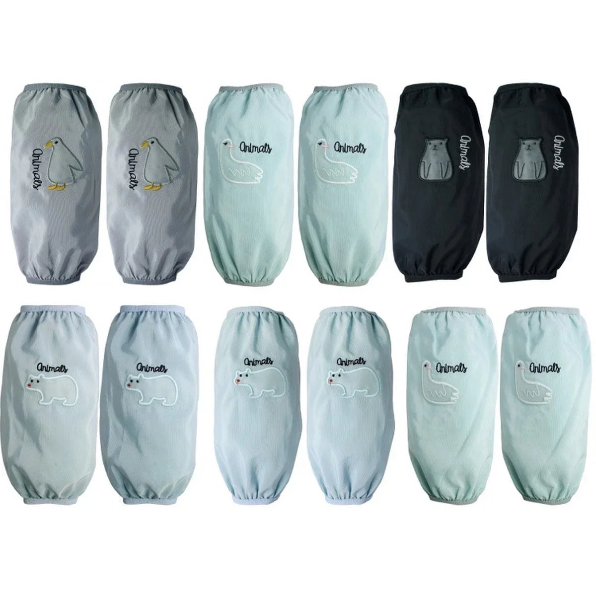 jags-mumbai Pen Stay Clean and Chic with Oversleeves Plain Penguin Printed F181084